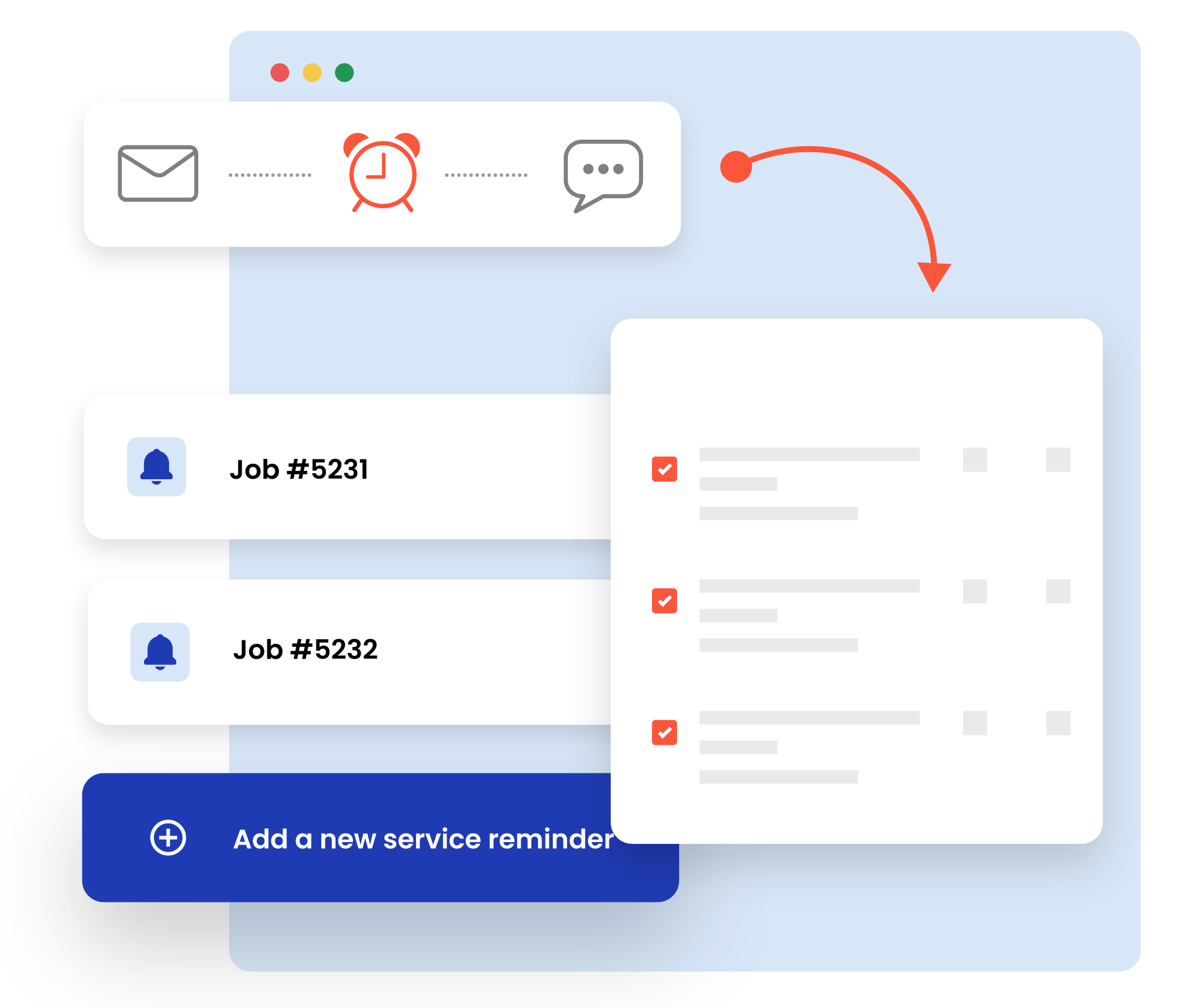 automated-service-reminders Add service reminders to job addresses to effortlessly book more jobs