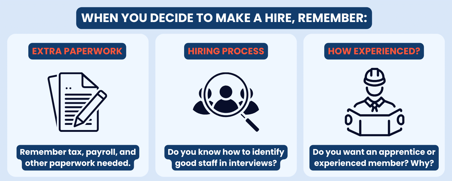 framework for growth #3 What to remember when you make a new hire.