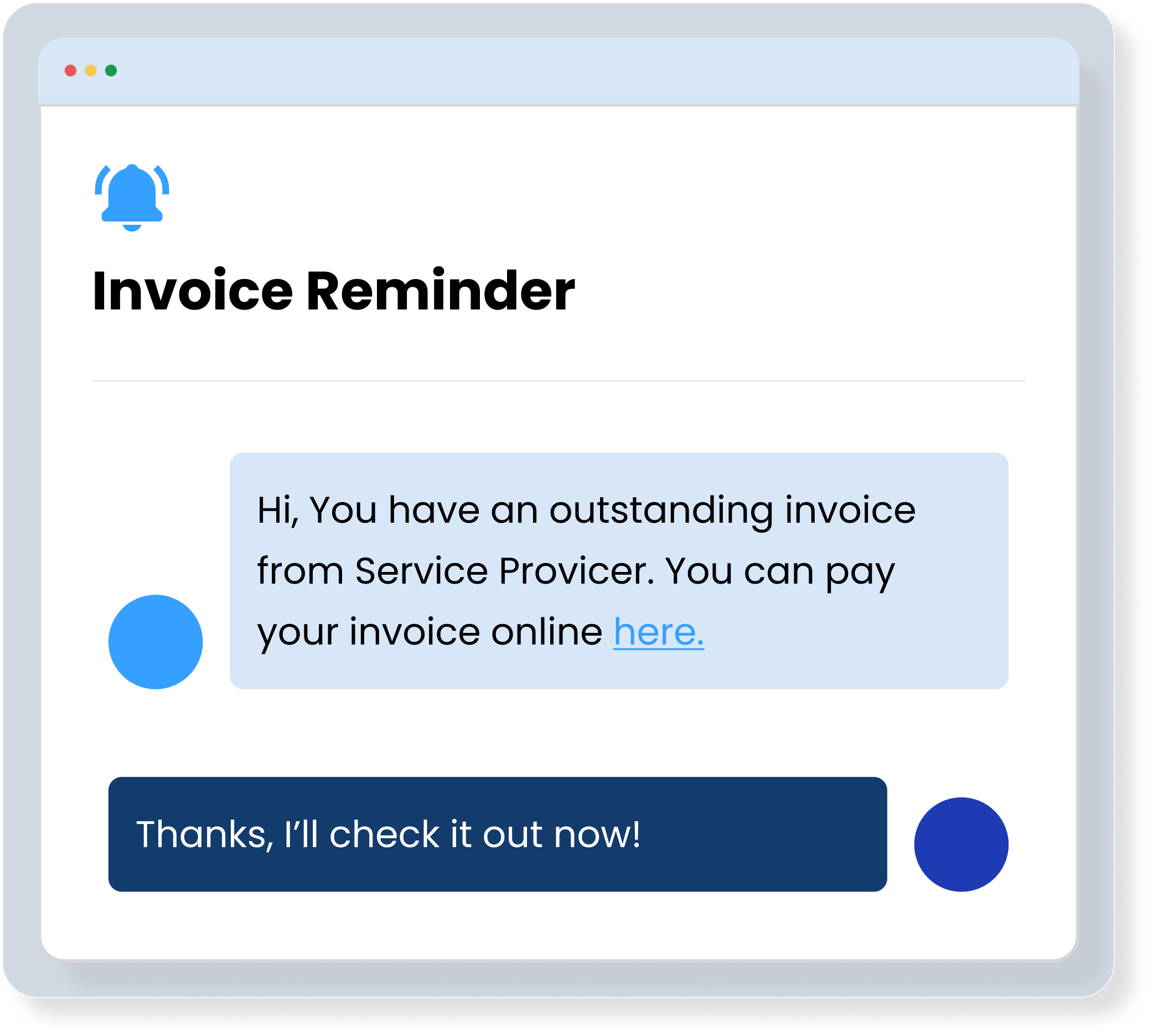 Automated reminder - 2